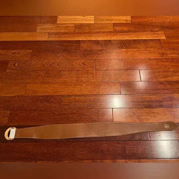 Gucci vintage beige canvas and brown leather basket weave buckle - Picture 4 of 7